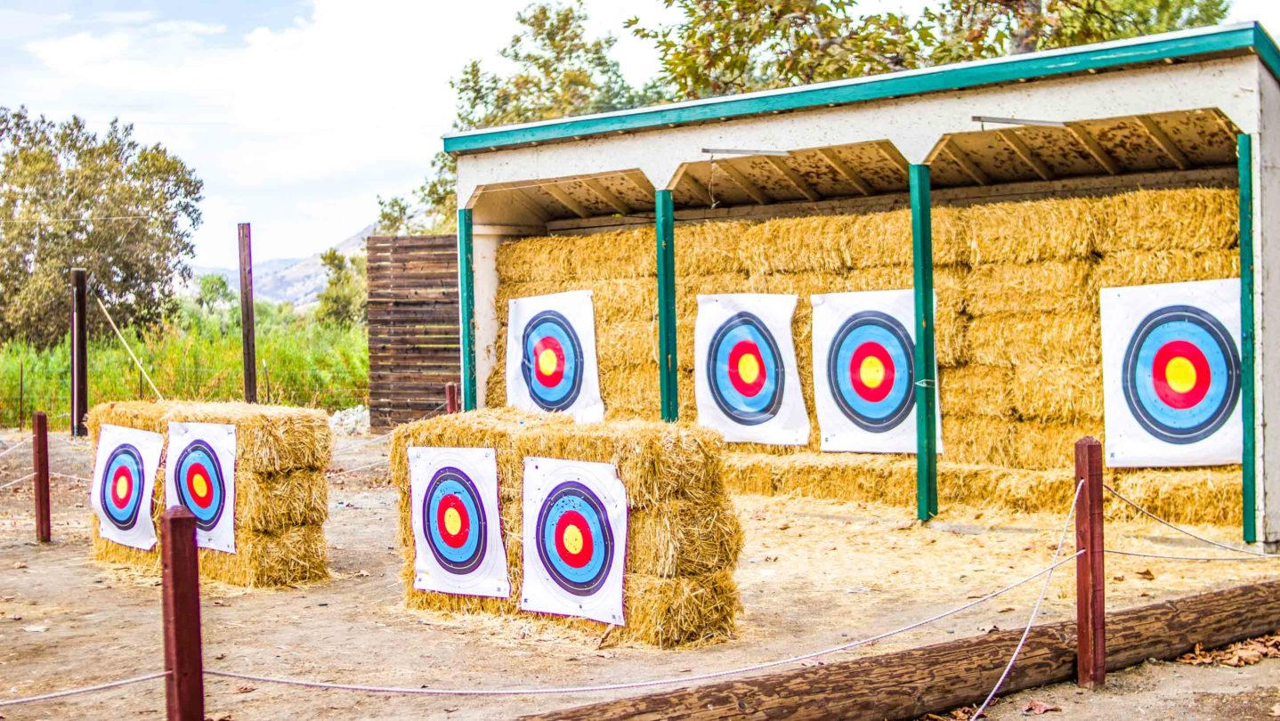 Archery targets.